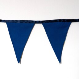 Vincent Van Gogh Starry Night - 1889 Art Fabric Bunting - Double-Sided 12 Flags 3 Metres - thumbnail 3