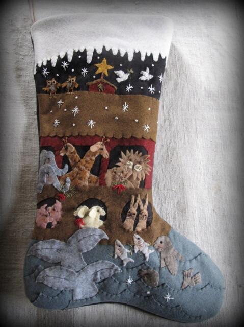 Made To Order - Finished Piece We Wish You A Merry Christmas Stocking By Cheswickcompany - image 1