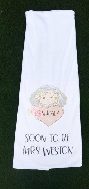 Bride Towel, Hen Party New Gift - image 1