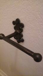 Toilet Paper Holder, Tissue Holder Tp Bath Decor Fixture, Bathroom Organization Spanish Hacienda Home Tuscan Fleurdelisjunkie - thumbnail 1