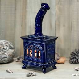 "Handmade Ceramic Candle Stove ""Tule" - thumbnail 3