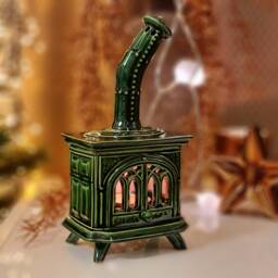"Handmade Ceramic Candle Stove ""Tule" - thumbnail 4