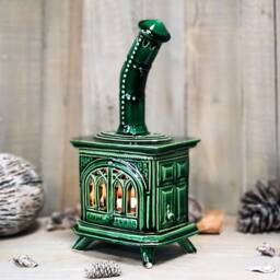 "Handmade Ceramic Candle Stove ""Tule" - thumbnail 2