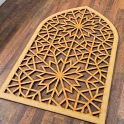 Geometric Mandela Arch Panel Laser-Cut Mdf Wall Art 015 - thumbnail 1