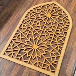 Geometric Mandela Arch Panel Laser-Cut Mdf Wall Art 015 - thumbnail 3