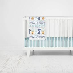 Personalized Balloon Baby Blanket Boy, Monogrammed Name Blanket, Hospital Take Home Shower Gift, Newborn Photo Swaddle - thumbnail 2