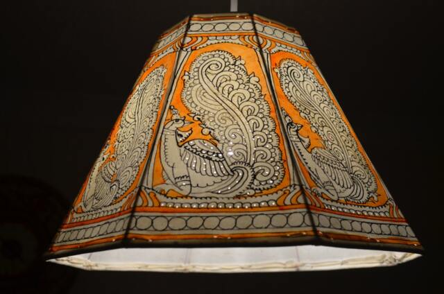 Peacock Pattern Ceiling Lampshade/Ceiling Lamp/Ceiling Lights/Chandelier Lights /Ceiling Lamps - image 1