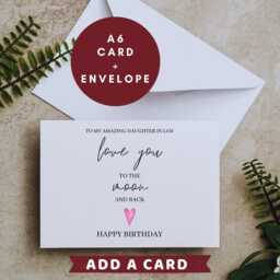 Personalised Daughter in Law Birthday Candle Gift Box Hamper Card Keepsake W - thumbnail 3