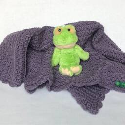 Purple Baby Blanket - thumbnail 2