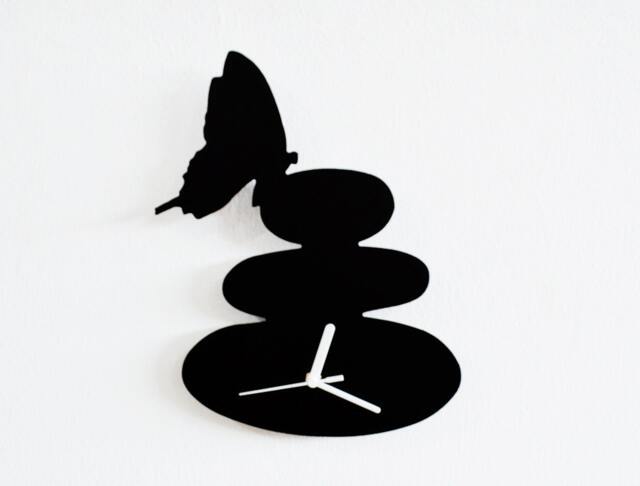 Zen Stone With A Butterfly - Wall Clock - image 1