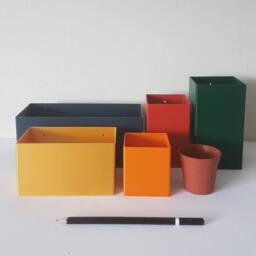 The Cannes Wall Planter Set, Geometric Pot For Modern Interiors - thumbnail 2