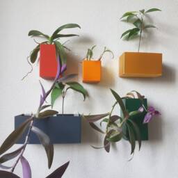 The Cannes Wall Planter Set, Geometric Pot For Modern Interiors