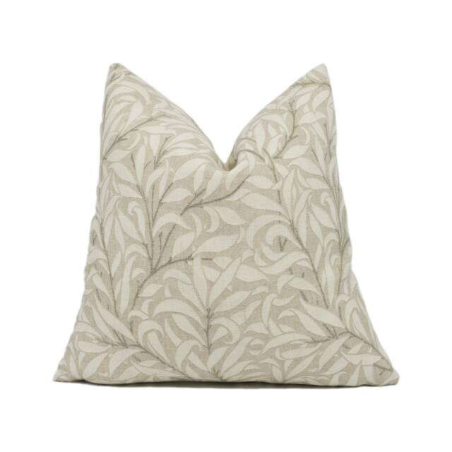 William Morris - Pure Willow Boughs Linen Gorgeous Leafy Foliage Cushion Cover Handmade Throw Pillow Designer Home D??cor - image 1