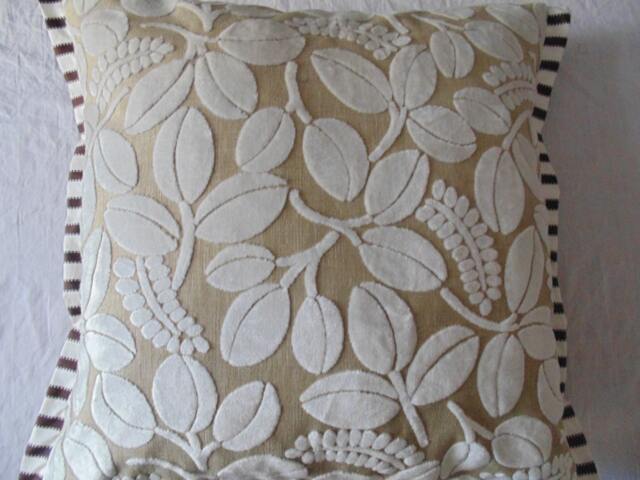 Designers Guild Velvet Calaggio-Chalk Cushion Cover/Pillow Cover - image 1