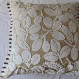 Designers Guild Velvet Calaggio-Chalk Cushion Cover/Pillow Cover - thumbnail 2