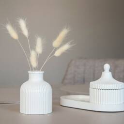 Handmade Gypsum Candle Gift Set - Coconut Wax, Wooden Wick - thumbnail 3