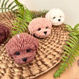 Cavachon Gift, Cockapoo Dog Bichon Frise Poodle Gift Candle, Gift For Mum, Lover Birthday Dog Candle Gift - thumbnail 4