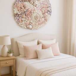 "Seashell Wall Mosaic -""Mermaids Gardens" - thumbnail 3