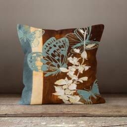 Animal Print Modern Cushion Cover/Cute Animal Pillow Cover/Decorative Case/Giraffe Butterfly Cat Koala Printed Case - thumbnail 3