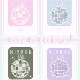 Mirrorball - Taylor Inspired Lyrics, Lyric Print, Eras, Christmas Gift Poster, Lyric, Wall Art, Print A2/A3/A4/A5/8x10/5x7/ - thumbnail 2