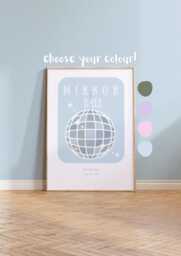Mirrorball - Taylor Inspired Lyrics, Lyric Print, Eras, Christmas Gift Poster, Lyric, Wall Art, Print A2/A3/A4/A5/8x10/5x7/ - thumbnail 1