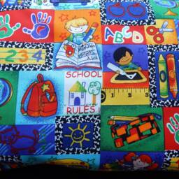 School/ Abc Cotton Pillowcase/ Newborn Toddler Children Kids Pillowcase/Boy's Pillowcase - thumbnail 2