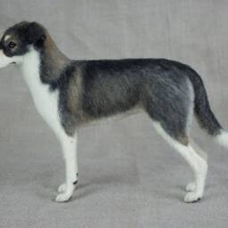 Made To Order Needle Felted Dog Custom Needle Felted Animal Sculpture - thumbnail 3