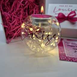 Birthday Keepsake Candle With 20 Led Lights - Gift Boxed Milestone - Any Age, 18Th, 21st, 30Th, 40Th, 50Th, 60Th, 70Th, 80Th, 90Th - thumbnail 3