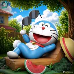 The Future Companion - Anime Robot Doraemon Resin Figure 16K - thumbnail 2