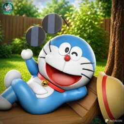The Future Companion - Anime Robot Doraemon Resin Figure 16K - thumbnail 3