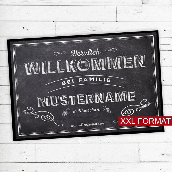 "xxl Doormat ""Vintage" - image 1
