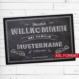 "xxl Doormat ""Vintage"