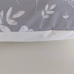 Cushion Cover in Grey Woodland Animals Print 16 - thumbnail 2