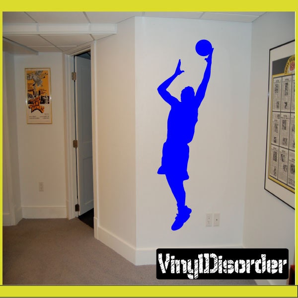 Basketball Vinyl Wall Decal Or Car Sticker - Basketballal012Et - image 1