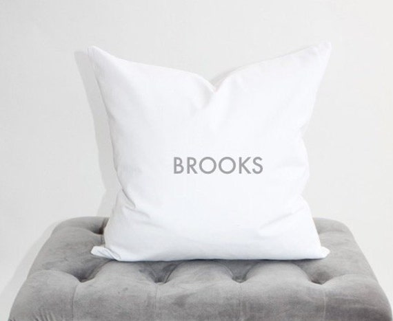 Personalized Name Pillow Cover, Home Decor, Baby Pillow, Nursery Gift, Sofa Pillow, Kids Decor, Decor - image 1