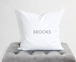 Personalized Name Pillow Cover, Home Decor, Baby Pillow, Nursery Gift, Sofa Pillow, Kids Decor, Decor - thumbnail 1
