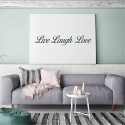 Live Laugh Love - Quote Removable Vinyl Wall Decal Stickers Home Decor Art - thumbnail 2
