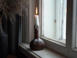 Beautiful Rustic Candle Holder Rustic Wooden Candlestick Modern Home Decor Turned Pillar Wood Wedding Decoration Centerpiece Wood Design - thumbnail 1