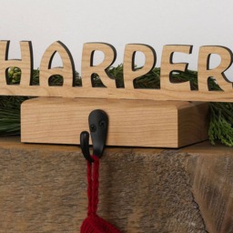 Christmas Stocking Hangers - Personalized Made in The Usa - thumbnail 3