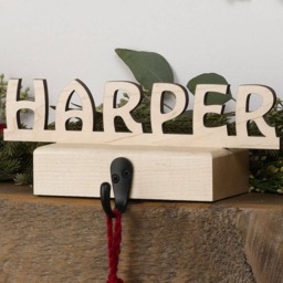 Christmas Stocking Hangers - Personalized Made in The Usa - thumbnail 2