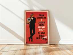 1967 James Bond Italian Movie Poster - Si Vive Solo Due Volte Sean Connery 007 - thumbnail 1