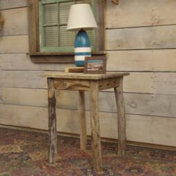 "Rustic Little Nightstand Made Of Driftwood - 20"" X 20" - thumbnail 2