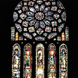stained Glass Window Cushion - thumbnail 3