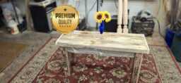 "Handmade Driftwood Bench - 36"" X 13" - thumbnail 1