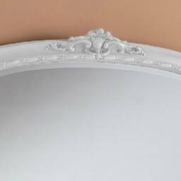 French White Large Arch Top Over Mantle Ornate Mirror - Windsor Choice Of Frame Colour - thumbnail 2