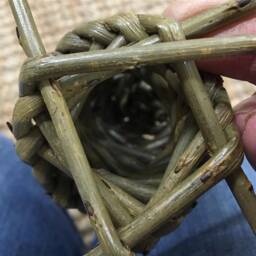 Willow Craft Kit - Make At Home Dragonfly Rural Diy Weaving Ecofriendly Garden Sculpture Outdoor Decoration - thumbnail 4