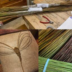 Willow Craft Kit - Make At Home Dragonfly Rural Diy Weaving Ecofriendly Garden Sculpture Outdoor Decoration - thumbnail 3