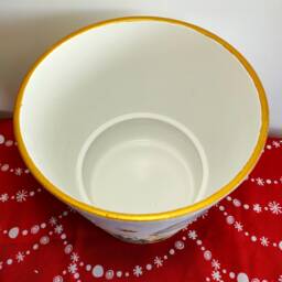 Plant Pots, Ceramic Pot, Pot & Planter, Flower Pot, Garden Pot, Indoor & Outdoor Pot, Decoupage, Gift, Pot Saucer, Home Garden Decoration - thumbnail 3
