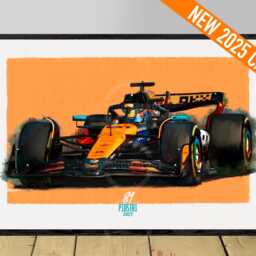 Piastri Mclaren F1 Mcl39 Poster 2025 Formula 1 Car Art Print Not Framed - thumbnail 2