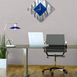 Metal Wall Clock - Abstract Functional Art Modern Hanging Timepiece Office Decor Spare Moment By Jon Allen - thumbnail 3